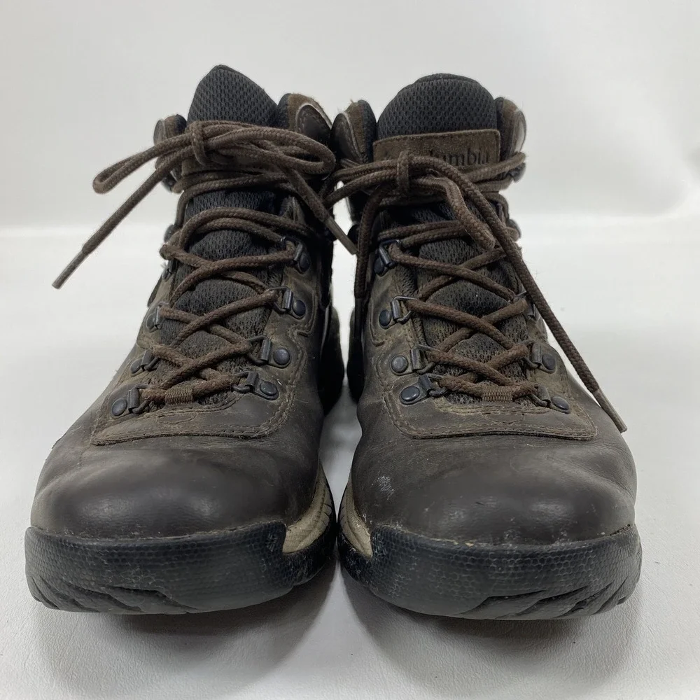 Columbia Waterproof Hiking Boots Newton Ridge Plus Brown Women's Size 11 BL3783